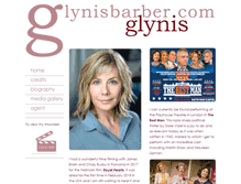 Tablet Screenshot of glynisbarber.com